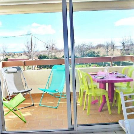 Studio Cabine Cosy Avec Terrasse, Acces Direct Plage Et Parking Prive, 2-4 Pers, Animaux Ok - Fr-1-387-139 Marseillan  Exterior foto